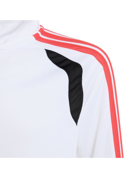 Bluza dla dzieci adidas tiro 26 league training top biało-czarno-czerwona kr0370