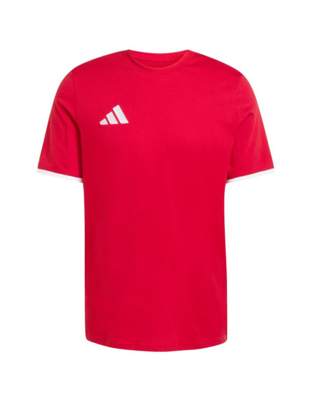 Koszulka męska adidas entrada 26 tee czerwona jz6676