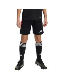 Spodenki dla dzieci adidas tiro 26 league czarno-czerwone ka8814