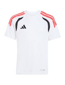 Koszulka dla dzieci adidas tiro 26 league jersey biało-czarno-czerwona kr0369