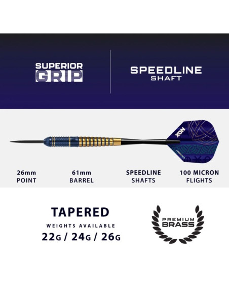 Rzutki harrows nox steeltip