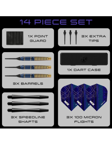 Rzutki harrows nox softip