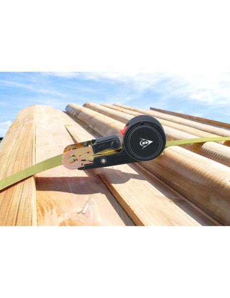 Pas mocujący transportowy z grzechotką automatyczną 250kg 4m