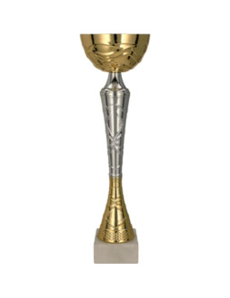 Puchar metalowy złoto-srebrny tuma s 2