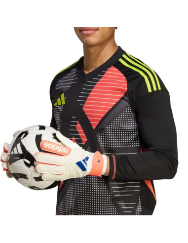 Rękawice bramkarskie adidas copa glove club biało-pomarańczowe jn5339