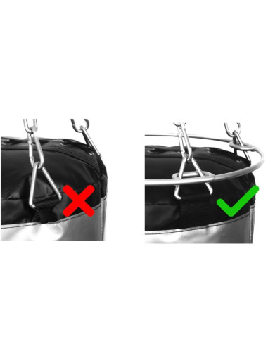 R40 - obręcz do worka bokserskiego - dbx bushido