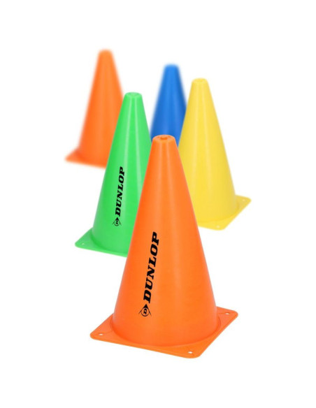 Zestaw pachołków treningowych wys.23cm 10szt dunlop