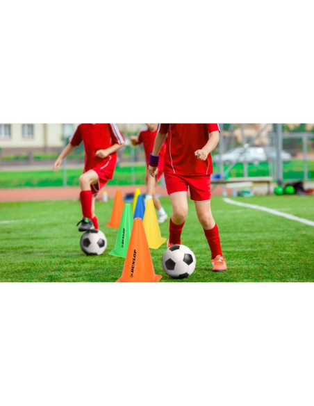 Zestaw pachołków treningowych wys.23cm 10szt dunlop