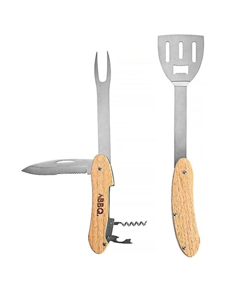 Zestaw narzędzi do grillowania 5w1