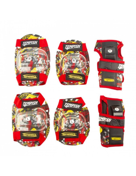 Ochraniacze 3-częściowe tempish meex