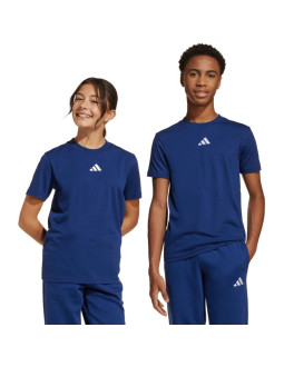 Koszulka dla dzieci adidas essentials tee 160 granatowa jy0613