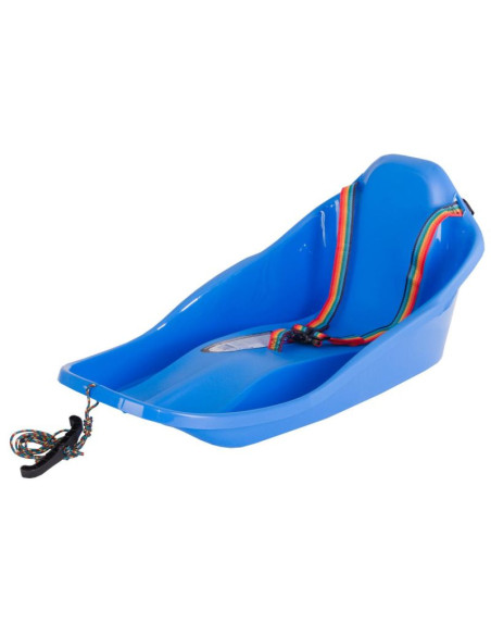 Sanki plastikowe mini topo niebieskie