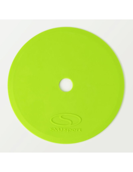 Płaskie znaczniki pola - okrągłe 15 cm - 12x zielony smj sport zpo-g