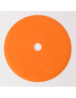 Płaskie znaczniki pola - okrągłe 15 cm - 12x pomarańczowy smj sport zpo-o 2