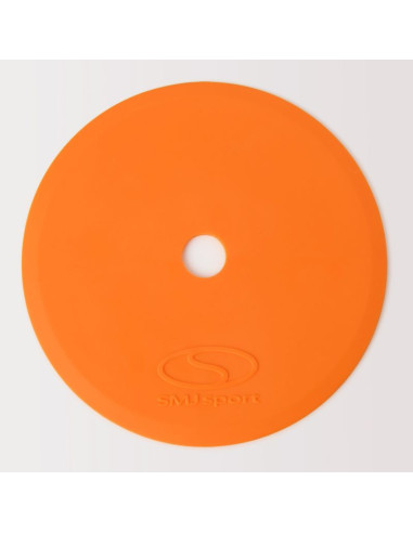Płaskie znaczniki pola - okrągłe 15 cm - 12x pomarańczowy smj sport zpo-o