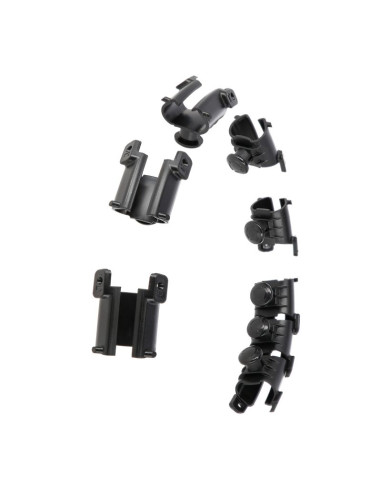 Hula hop hms hhw01 z wypustkami i obciążnikiem czarny