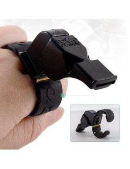 Gwizdek fox 40 classic czarny fingergrip 2