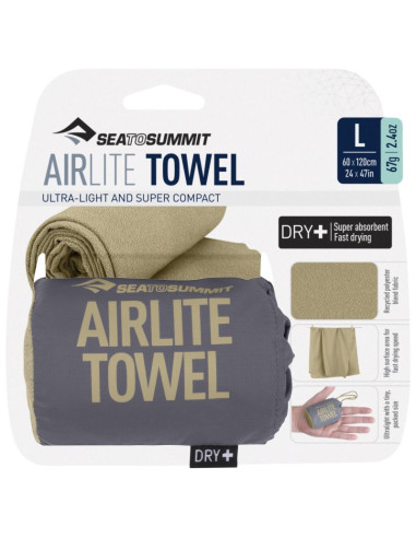 Ręcznik szybkoschnący sea to summit airlite towel turystyczny na siłownię trening (aair/ds)
