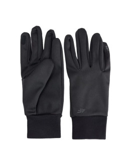 Rękawiczki shoftshellowe uniseks touch screen 4f 4fwmm00afglu183-20s