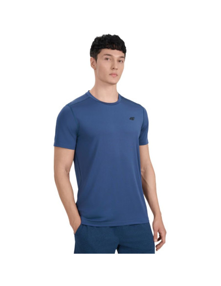 Koszulka męska 4f fnk m1521 denim 4fwaw25tftsm1521 32s