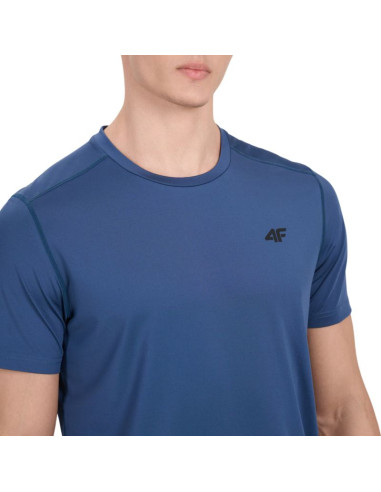 Koszulka męska 4f fnk m1521 denim 4fwaw25tftsm1521 32s