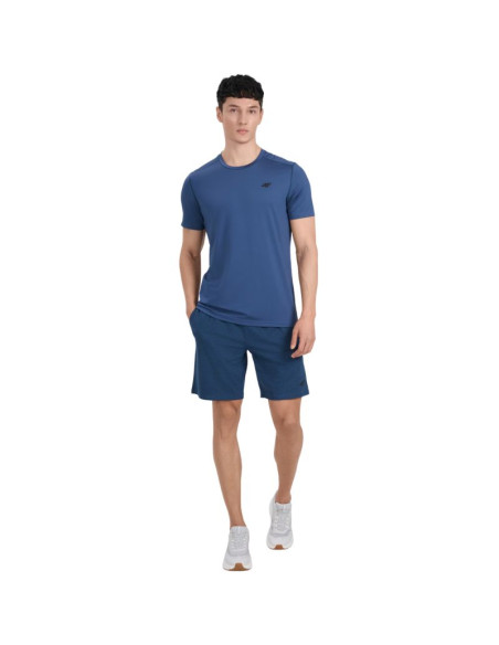 Koszulka męska 4f fnk m1521 denim 4fwaw25tftsm1521 32s