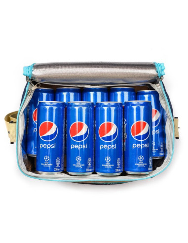 Torba termiczna meteor frigid 18 l niebieski/szary