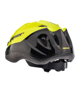 Kask rowerowy meteor ks07 m 52-56 cm apper żółty 2