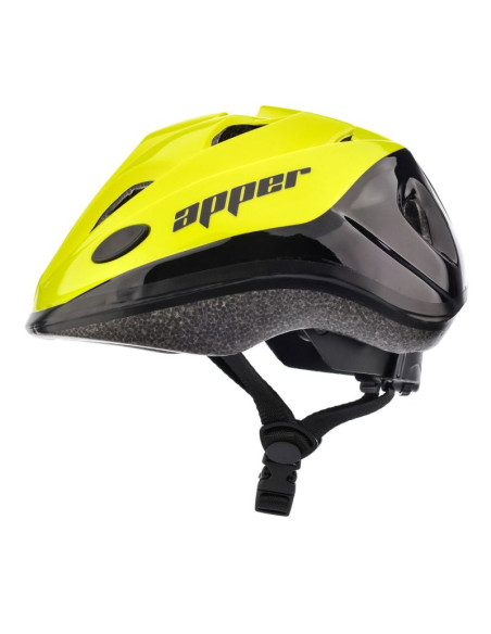 Kask rowerowy meteor ks07 m 52-56 cm apper żółty