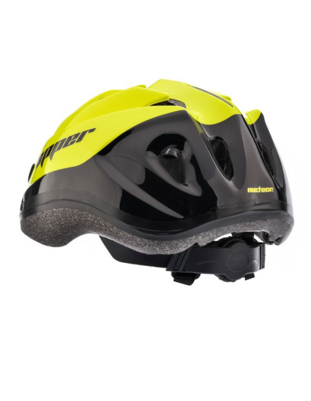 Kask rowerowy meteor ks07 m 52-56 cm apper żółty