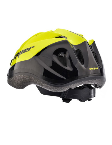 Kask rowerowy meteor ks07 m 52-56 cm apper żółty