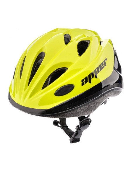 Kask rowerowy meteor ks07 m 52-56 cm apper żółty