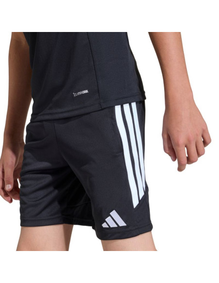 Spodenki dla dzieci adidas tiro 26 league training czarno-białe jy7147