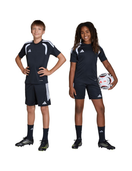 Spodenki dla dzieci adidas tiro 26 league training czarno-białe jy7147