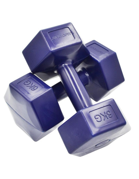 Zestaw hantli kompozytowych 2x6 kg enero fit