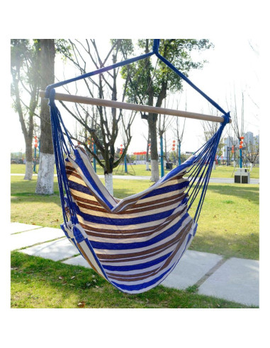 Hamak fotel wiszący brazylijski 100x100cm 1019048