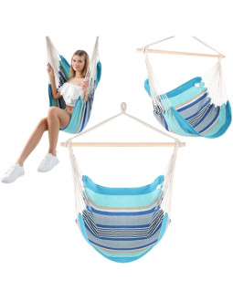 Hamak fotel wiszący brazylijski 100x100cm 1052175