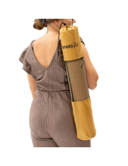 Korkowa mata do ćwiczeń jogi 183x61x0.4cm enero fit