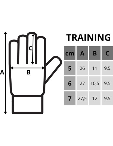 Rękawice bramkarskie enero training r.6