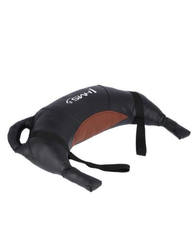 Worek treningowy 25 kg czarny hms wbf25