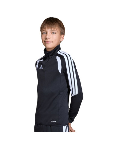 Bluza dla dzieci adidas tiro 26 league training top czarno-biała jy7161