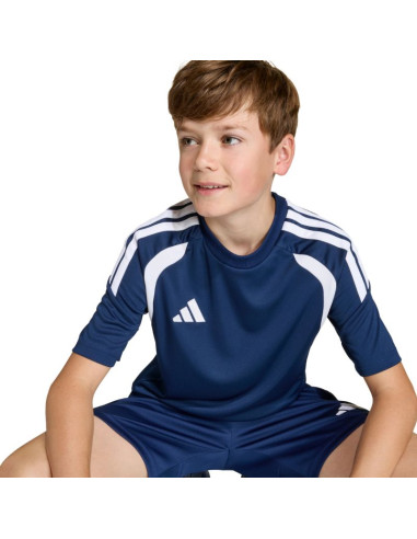 Koszulka dla dzieci adidas tiro 26 league jersey granatowo-biała kb1323