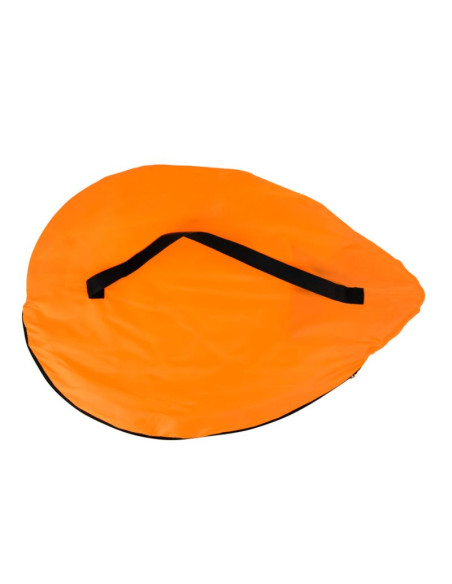 Bramka piłkarska treningowa pop-up - pomarańczowa (s) 76x45x45 cm