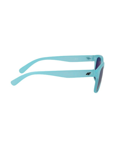 Okulary przeciwsłoneczne dla dzieci 4f u066 błękit turkusowy 4fjwss25asunu066 48s