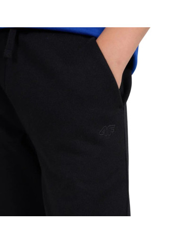 Spodnie dla chłopca 4f cas m1510 głęboka czerń 4fjwmm00ttrom1510 20s