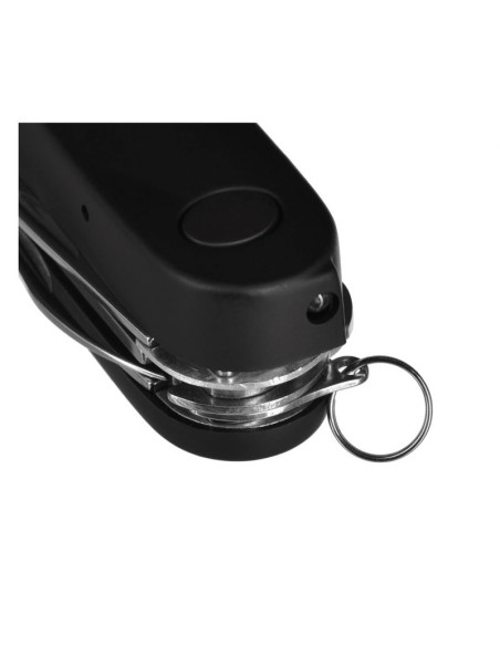 Scyzoryk azymut izeron - 13 narzędzi + kabura, 90 mm czarny (hk20017-8bl)