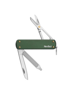 Nóż wielofunkcyjny nextool mini pocket knife ne0143 4w1 zielony