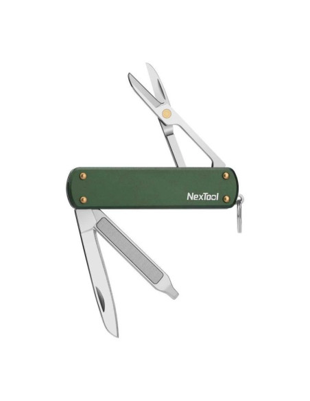 Nóż wielofunkcyjny nextool mini pocket knife ne0143 4w1 zielony