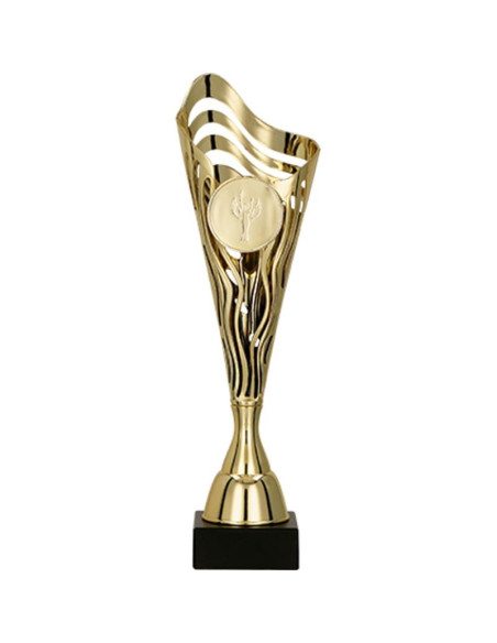 Puchar plastikowy złoty