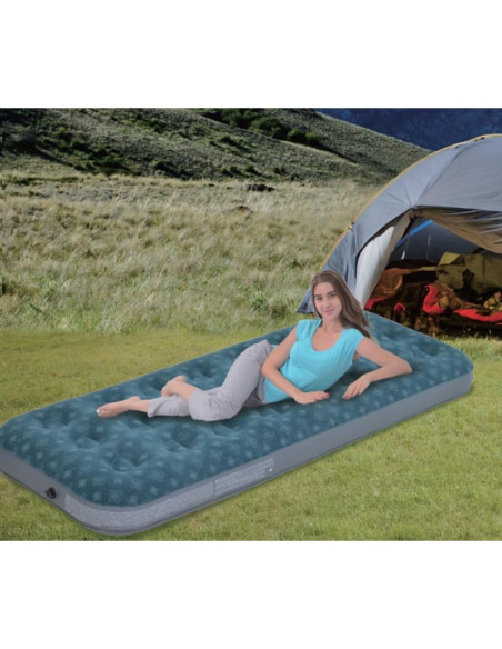 Materac flokowany 1-osobowy z nadrukiem 3d 191x73x22cm 24501